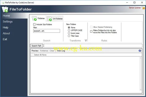 CodeLine FileToFolder Server 5.4.5.0的图片1