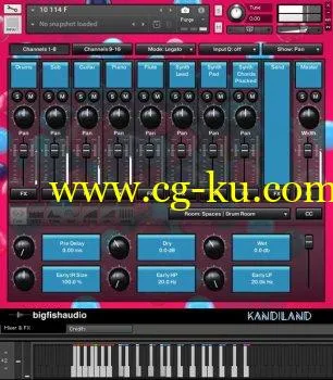 Big Fish Audio Kandiland: EDM Construction Kits KONTAKT的图片1