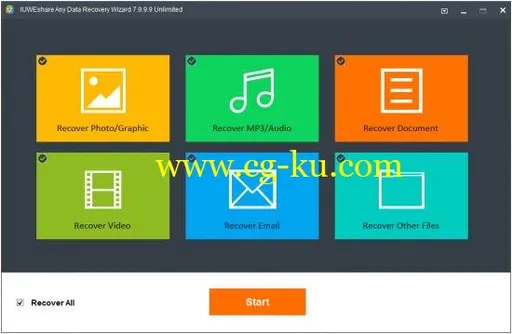 IUWEshare Any Data Recovery Wizard 7.9.9.9 Unlimited / AdvancedPE的图片1
