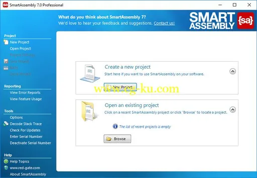 Red Gate SmartAssembly 7.0.8.2472的图片1