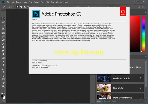 Adobe Photoshop CC 2019 v20.0.6 Multilingual的图片1