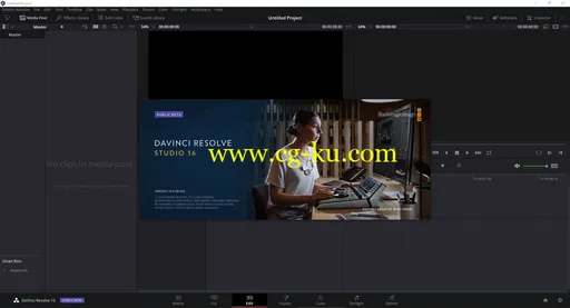 Blackmagic Design DaVinci Resolve Studio 16.0.0.60的图片2