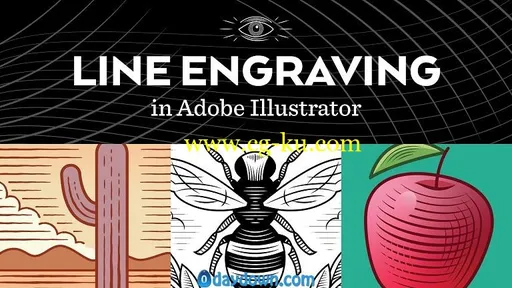 Line Engraving in Adobe Illustrator的图片1