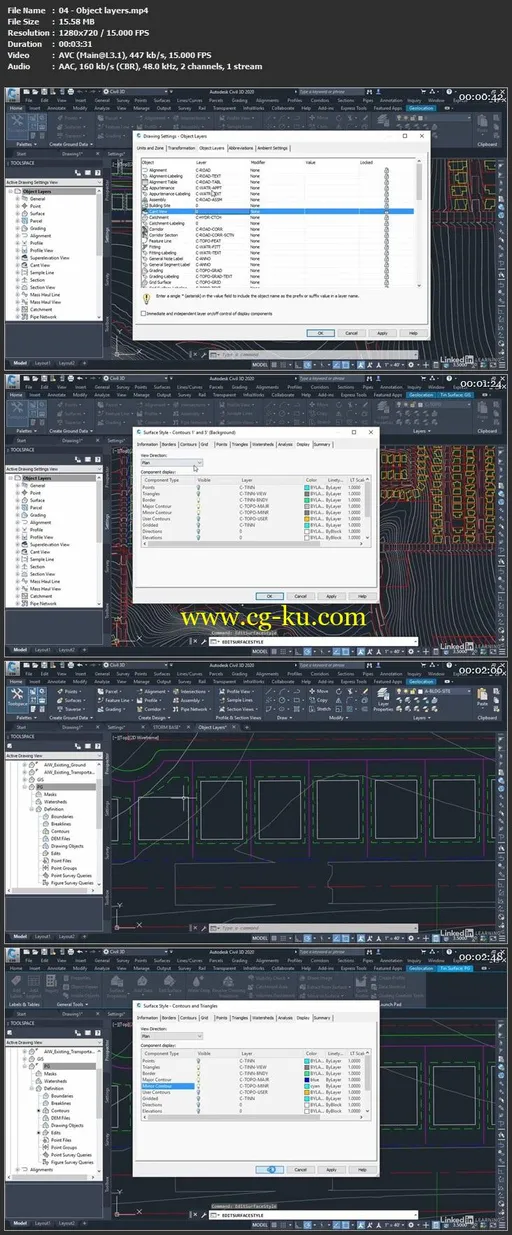 Cert Prep: AutoCAD Civil 3D Certified Professional (2020)的图片1