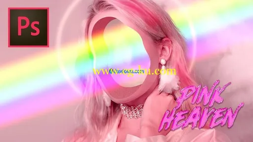 How to make rainbow effect in Photoshop – Pink Heaven Artwork的图片2