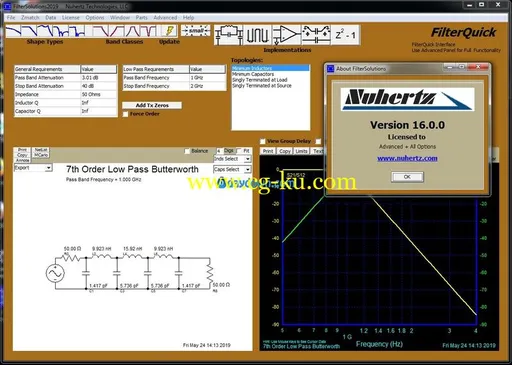 Nuhertz Filter Solutions 2019 v16.0.0的图片2