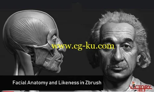 Zbrush Facial Anatomy and Likeness Character Sculpting的图片1