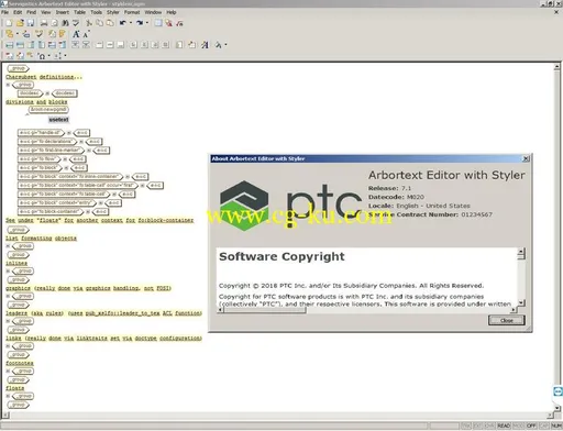 PTC Arbortext Editor 7.1 M050 x64的图片2