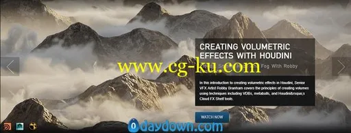 The Gnomon Workshop – Creating Volumetric Effects with Houdini的图片1