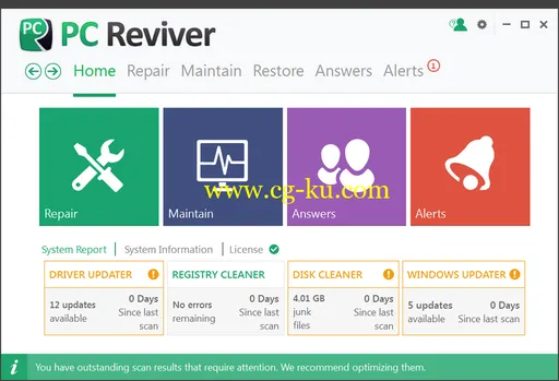 ReviverSoft PC Reviver 3.8.1.2 Multilingual的图片1