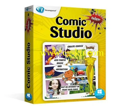 Digital Comic Studio Deluxe 1.0.5.0 Multilingual的图片1