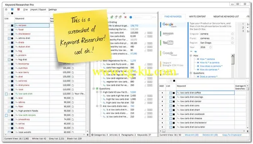 Keyword Researcher Pro 13.106的图片1