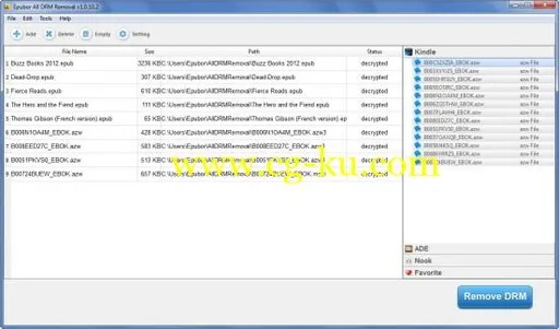 Epubor All DRM Removal 1.0.17.820 Multilingual的图片1