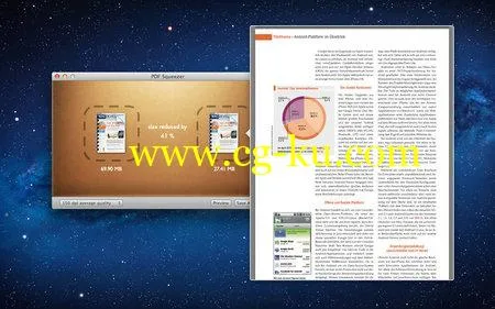 PDF Squeezer 3.10.4 Multilingual MacOSX的图片1