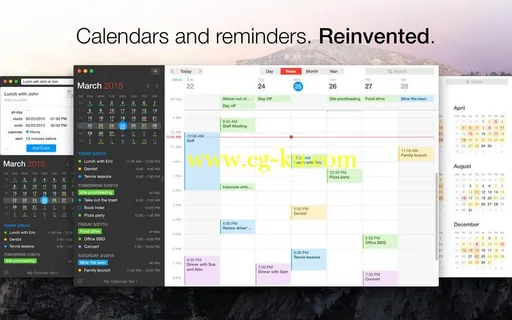 Fantastical 2.5.10 Multilingual MacOSX的图片1