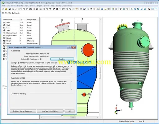 AutoPIPE Vessel CONNECT Edition V41 Update 2的图片2