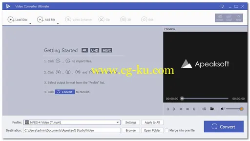 Apeaksoft Video Converter Ultimate 1.0.22 Multilingual的图片1