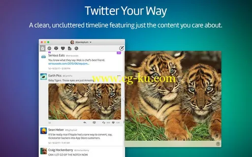 Twitterrific 5.4 MacOSX的图片1