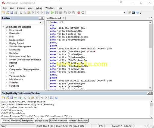 JP Software CMDebug 25.00.15 Multilingual的图片1