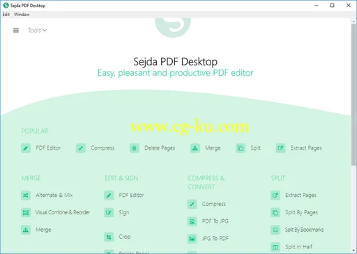 Sejda PDF Desktop Pro 5.3.6 Multilingual的图片1