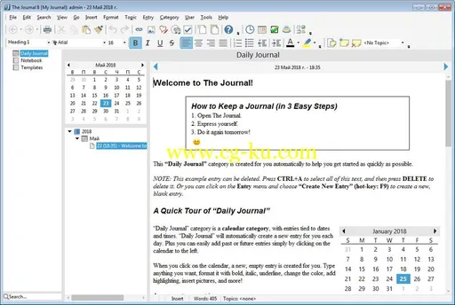 The Journal 8.0.0.1311 Multilingual的图片1