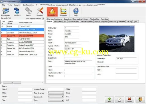 Vinitysoft Vehicle Fleet Manager 4.0.7185.21020的图片1