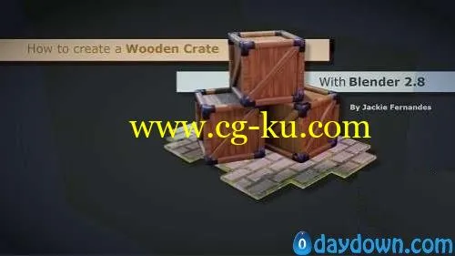 Skillshare – How to Create a Wooden Crate with Blender 2.8的图片1