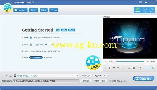 Tipard MXF Converter 9.2.22 Multilingual的图片1