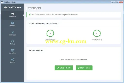 Cold Turkey Blocker Pro 3.10的图片1