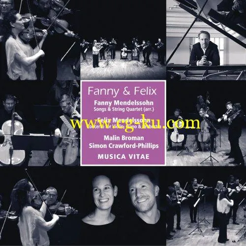 Malin Broman – Fanny & Felix Mendelssohn: Chamber Works for Strings (2019) FLAC的图片1