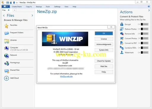 WinZip Pro 24.0 Build 13618的图片1