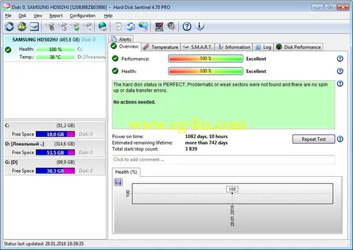 Hard Disk Sentinel Pro 5.50.2 Multilingual的图片1