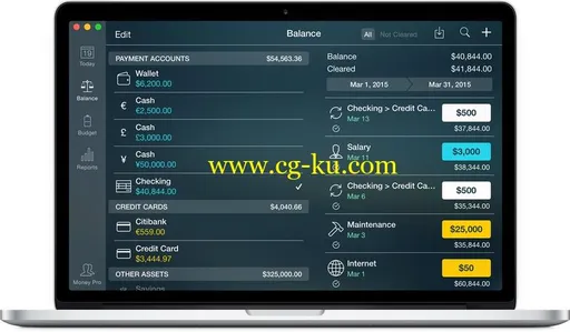 Money Pro 2.2.3 Multilangual MacOSX的图片1