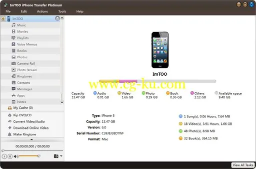 ImTOO iPhone Transfer Platinum 5.7.29 Multilingual的图片1