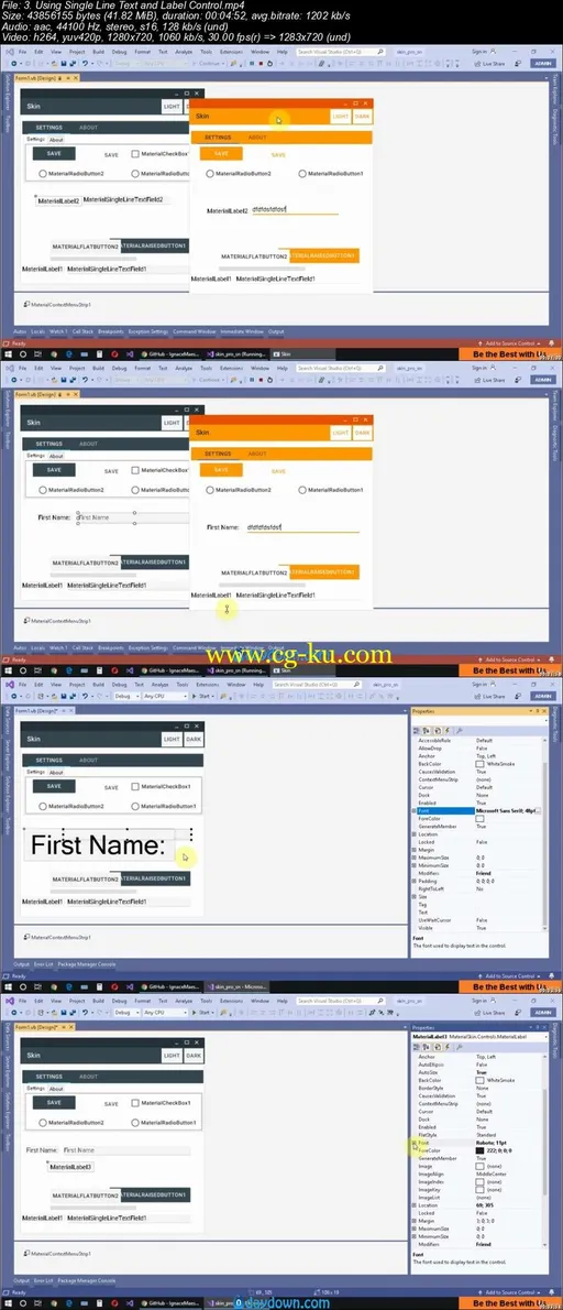 Design Modern GUI Apps in VB.Net-for Left to Right Languages的图片2