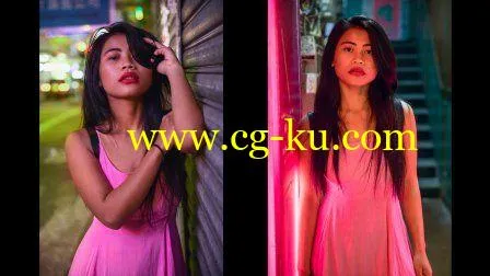 Night Light Portraits – Photoshop Retouching的图片1