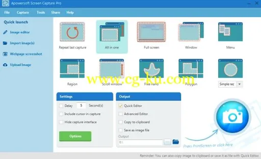 Apowersoft Screen Capture Pro 1.4.8.2 Multilingual的图片1