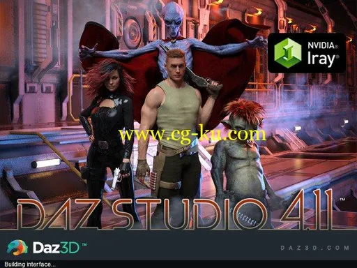 DAZ Studio Pro Edition 4.12.0.86 x32/x64的图片1