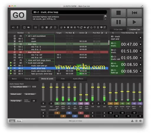 QLab Pro 4.5.1 MacOSX的图片1