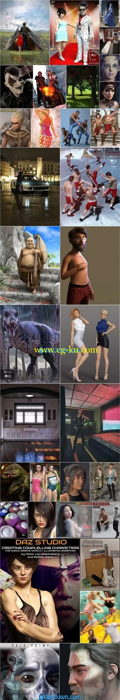 Daz 3D, Poser Bundle 9 September 2019的图片1