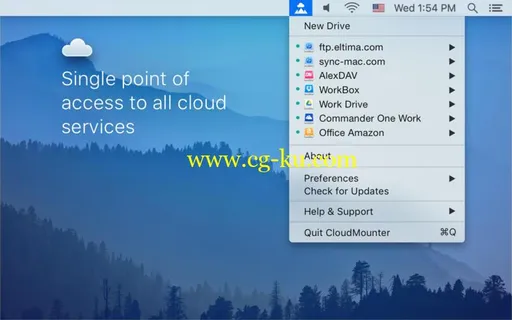 CloudMounter 3.5.584 Multilingual MacOSX的图片1