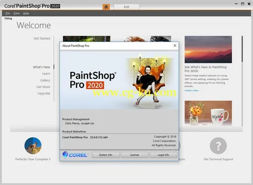 Corel PaintShop Pro 2020 v22.1.0.33 Multilingual的图片1