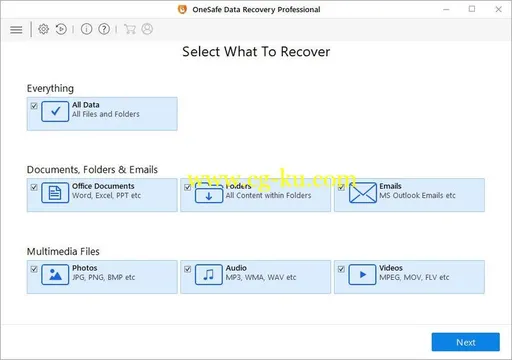 OneSafe Data Recovery Professional 8.0 Multilingual的图片1