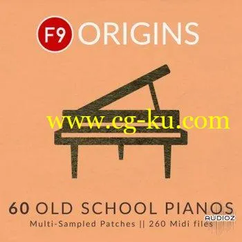 F9 Origins – 60 Old School Pianos Logic Pro X 10.2.2 or Later的图片1