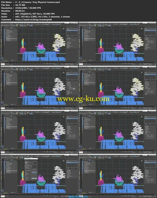 Vray Next Class 5 : Camera的图片1