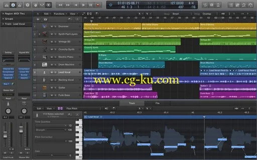 Apple Logic Pro X 10.4.7 Multilingual MacOSX的图片3