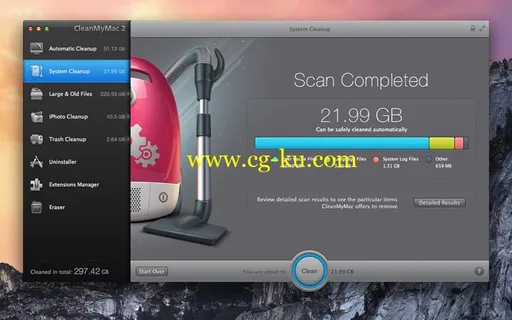 CleanMyMac X 4.5.0 MacOSX的图片1