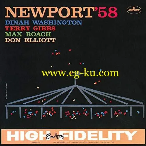 Dinah Washington & Terry Gibbs & Max Roach & Don Elliott – Newport ’58 (Live) (1993/2019) FLAC的图片1