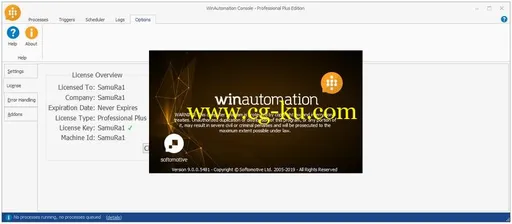 WinAutomation Professional Plus 9.0.1.5539的图片1