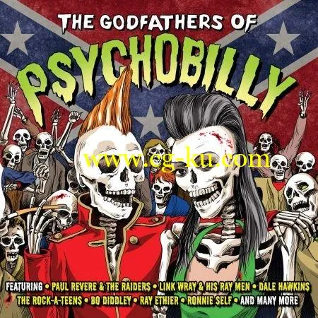 VA – The Godfathers Of Psychobilly (2CD, 2019) FLAC的图片1